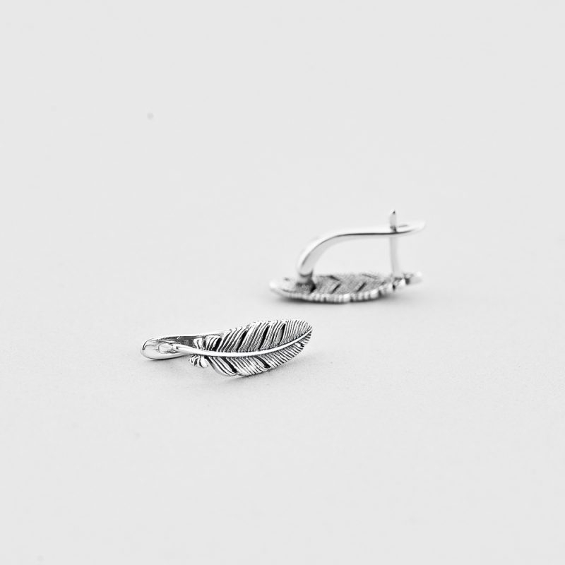 Earrings "Feathers"