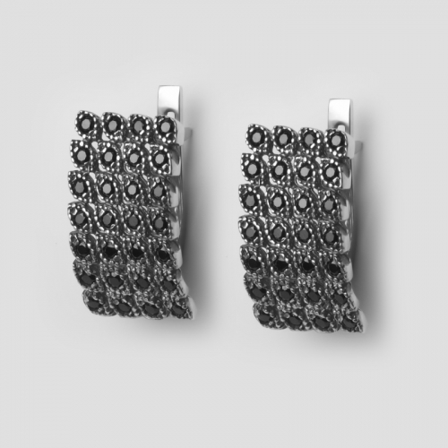 Earrings "Megapolis"