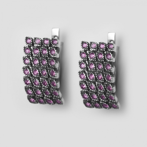 Earrings "Megapolis"
