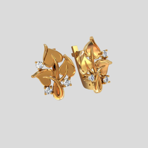 Earrings "Leaves"