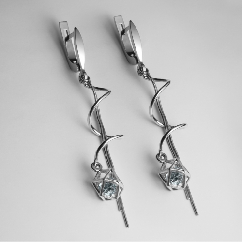 Earrings "Encompassing the Senses"