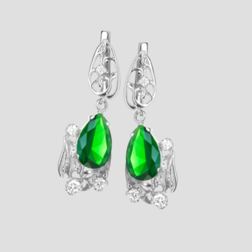 Earrings "Silver Spring"