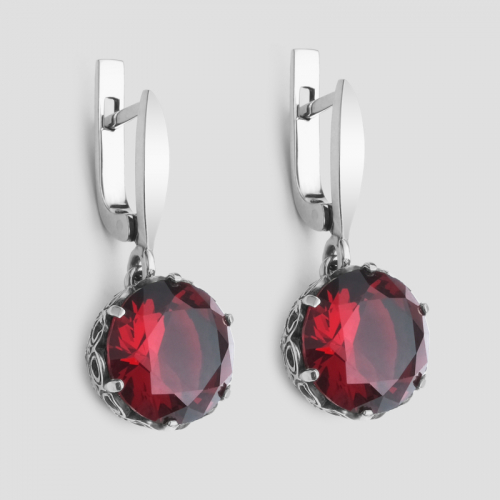 Earrings "Fire Glow"