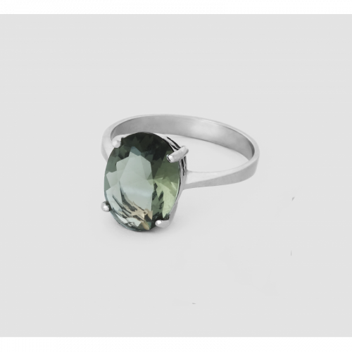 Ring with Smoky Quartz