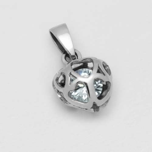 Pendant Crystal Heart