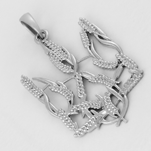 Trident Spikelet Pendant