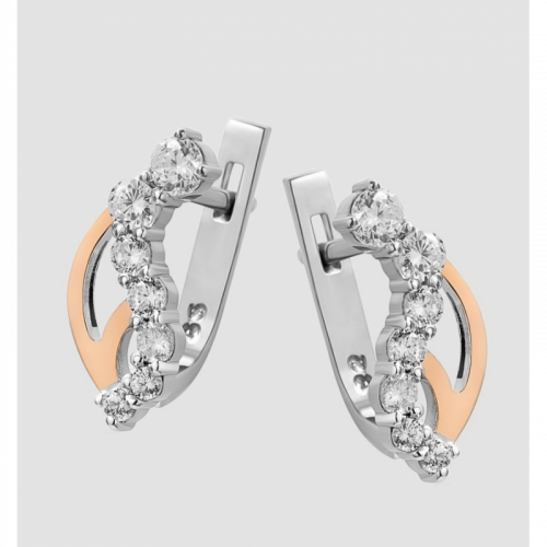 Earrings Playful Waterfall