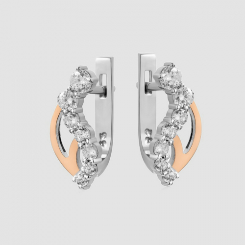 Earrings Playful Waterfall