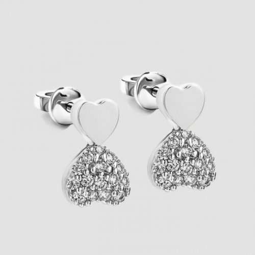 Earrings "Hearts of Two"