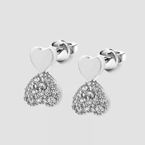 Earrings "Hearts of Two"