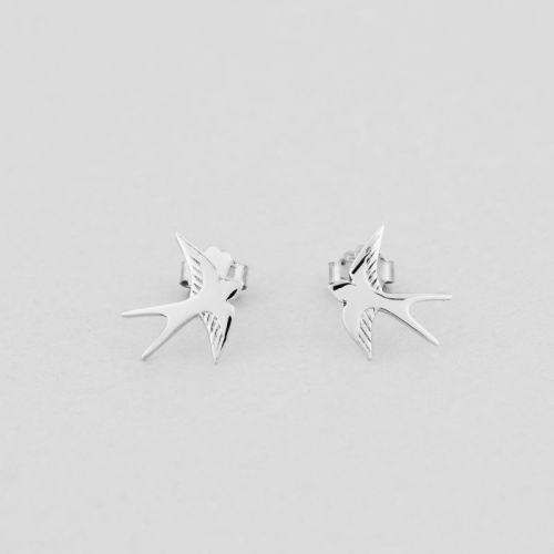 Earrings "Swallow"