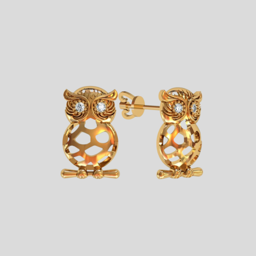 Earrings "Owls"