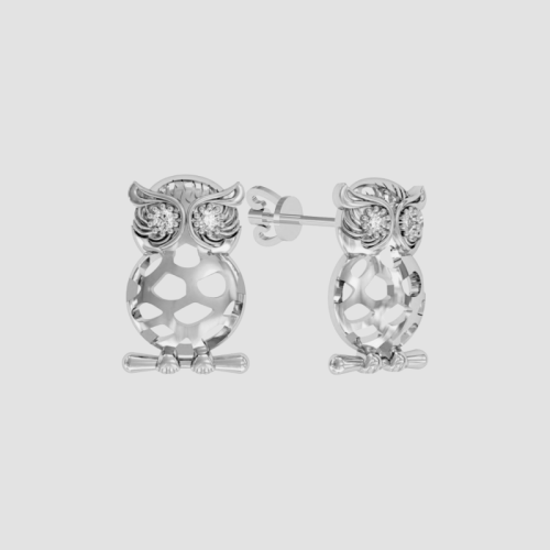 Earrings "Owls"